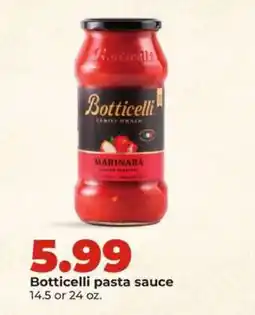 Hy-Vee Botticelli Pasta Sauce offer