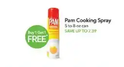 Publix Pam Cooking Spray offer