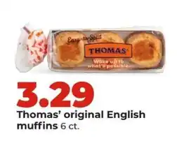 Hy-Vee Thomas’ Original English Muffins offer