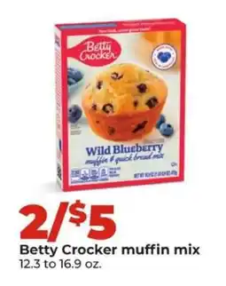 Hy-Vee Betty Crocker Muffin Mix offer