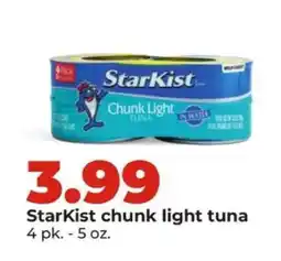 Hy-Vee Starkist Chunk Light Tuna offer