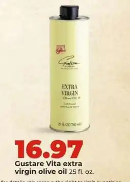 Hy-Vee Gustare Vita extra virgin olive oil offer