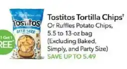 Publix Tostitos Tortilla Chips offer
