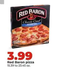 Hy-Vee Red Baron Pizza offer