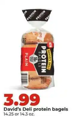 David’s Deli protein bagels