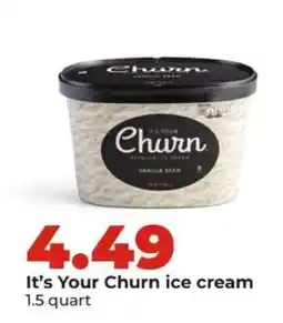 Hy-Vee It's Your Churn ice cream offer