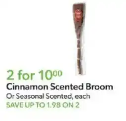 Publix Cinnamon Scented Broom offer