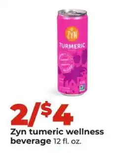 Hy-Vee Zyn turmeric wellness beverage offer
