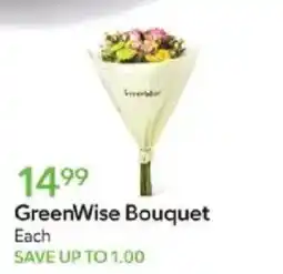 Publix GreenWise Bouquet offer