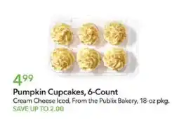 Publix Publix Bakery pumpkin cupcakes offer