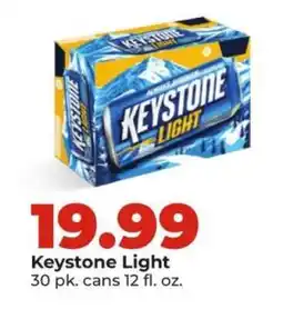 Hy-Vee Keystone Light offer