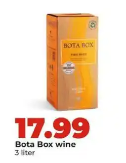 Hy-Vee Bota Box Wine offer