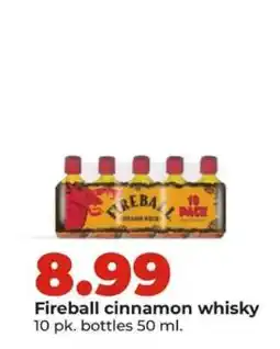 Hy-Vee Fireball Cinnamon Whisky offer