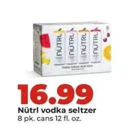 Hy-Vee NÜTRL vodka seltzer offer