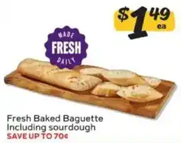 Winn Dixie Fresh Baked Baguette offer