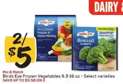 Winn Dixie Birds Eye Frozen Vegetables offer