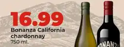 Hy-Vee Bonanza California chardonnay offer
