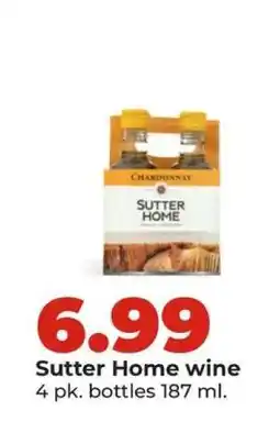 Hy-Vee Sutter Home Wine offer