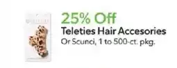 Publix Teleties Hair Accessories offer