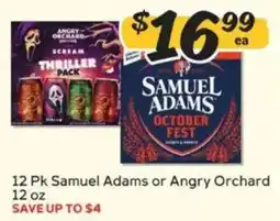 Winn Dixie Samuel Adams or Angry Orchard offer