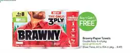 Publix Brawny paper towels offer