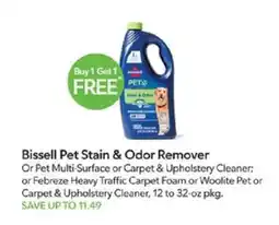 Publix Bissell Pet Stain & Odor Remover offer