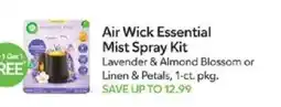 Publix Air Wick Essential Mist Spray Kit offer