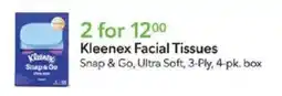 Publix Kleenex facial tissues offer