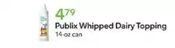 Publix Publix Whipped Dairy Topping offer