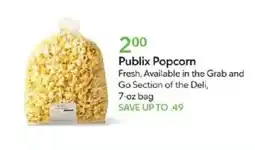 Publix Publix Popcorn offer