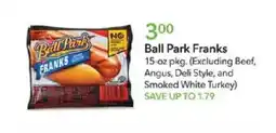 Publix Ball Park Franks offer