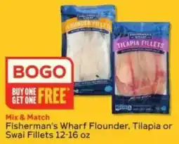 Winn Dixie Fisherman's Wharf Flounder, Tilapia or Swai Fillets offer