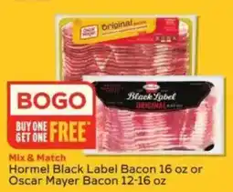 Winn Dixie Hormel Black Label Bacon or Oscar Mayer Bacon offer