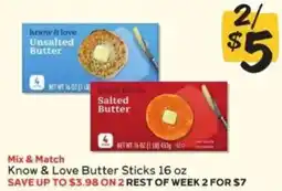 Winn Dixie Know & Love Butter Sticks offer