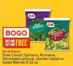 Winn Dixie Dole classic spinach offer