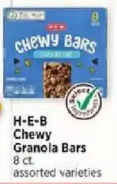 H-E-B H-E-B Chewy Granola Bars offer