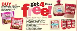 H-E-B H-E-B Mi Tienda Fully Cooked Seasoned Chicken Thigh or Breast Fajitas or Beef Fajitas offer