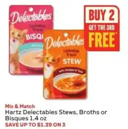 Winn Dixie Hartz Delectables Stews, Broths or Bisques offer