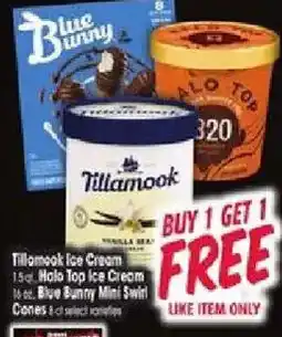 Jewel-Osco Tillamook ice cream offer