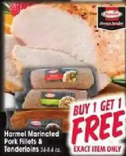 Jewel-Osco Hormel Marinated Pork Fillets & Tenderloins offer