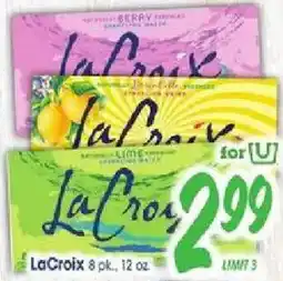 Jewel-Osco LaCroix sparkling water offer