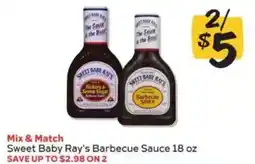 Winn Dixie Sweet Baby Ray's Barbecue Sauce offer