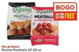 Winn Dixie Rosina Meatballs offer