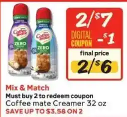 Winn Dixie Coffee mate Creamer offer