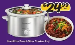 Winn Dixie Hamilton Beach Slow Cooker offer