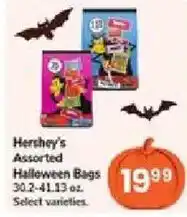 Jewel-Osco Hershey's Assorted Halloween Bags offer