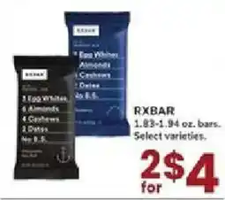 Jewel-Osco Rxbar offer