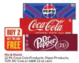 Winn Dixie Coca-Cola Products, Pepsi Products, 7UP, RC Cola or A&W offer
