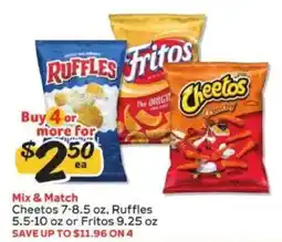 Winn Dixie Ruffles, Fritos or Cheetos offer