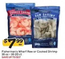 Winn Dixie Fisherman's Wharf Raw or Cooked Shrimp offer